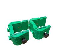 Crompton Dori Blocks for 50mm Brick Profiles - 1 Pair (Green)