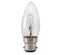Crompton Halogen 18w Bc Clear Candle Energy Saving