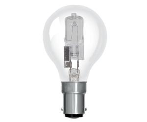 Crompton Halogen 45mm 240V 18W B15d Clear