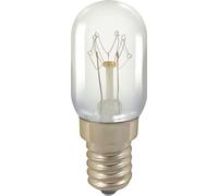 Crompton Lamps 15W 22x56mm Fridge Freezer SES-E14 2800K Warm White Clear 110lm SES Small Screw E14 Incandescent Light Bulb
