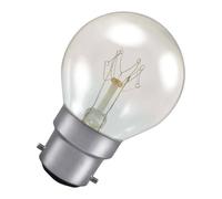 Crompton Lamps 15W Golfball B22 Dimmable Colourglazed IP65 Warm White Clear