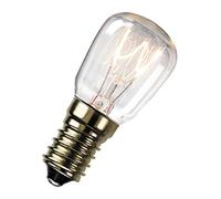 Crompton Lamps 25W 22x50mm Oven SES-E14 2800K Warm White Clear 125lm SES Small Screw E14 Incandescent Traditional Salt Lamp Light Bulb