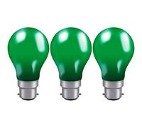 Crompton Lamps 25W Gls B22 Dimmable Colourglazed Ip65 Green (3 Pack)