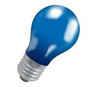 Crompton Lamps 25W GLS ES-E27 Dimmable Colourglazed IP65 Blue 10lm ES Screw E27 Incandescent Coloured Outdoor External Festoon Light Bulb