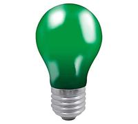 Crompton Lamps 25W GLS ES-E27 Dimmable Colour Glazed IP65 Green 20lm ES Screw E27 Incandescent Coloured Outdoor External Festoon Light Bulb