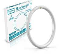 Crompton Lamps 32W T9 Fluorescent Circular 4 Pin Light Bulbs Warm White 3000K Energy Efficient Tube