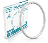 Crompton Lamps 60W T9 Fluorescent Circular 4 Pin Light Bulbs Cool White 4000K Energy Efficient Tube