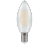 Crompton LED Candle SBC B15 Filament Dimmable Pearl 5W - Warm White