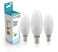 Crompton LED Thermal Plastic Candle 5W 4000K Dimmable SES-E14