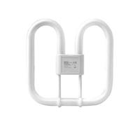 Crompton Lamps CFL 2D 28W GR8 4000K Cool White Frosted 2050lm 2-Pin Energy Saving DD Compact Fluorescent CC Slim Opal Light Bulb