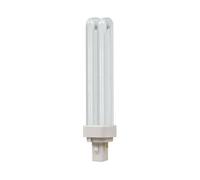 Crompton Lamps Cfl Plc 18W 2-Pin Double Turn White Frosted D-Type