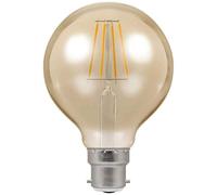 Crompton LED Globe G80 Filament Antique 5W Dimmable 2200K BC-B22d