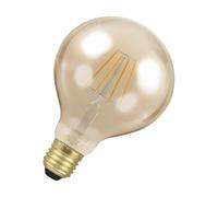 Crompton Lamps Filament Globe LED Light Bulb ES-E27 | 4.5W = 35W Equivalent | Extra Warm White 2200K | Energy Efficient | Edison Screw Lightbulb | Antique Bronze Glass | Dimmable