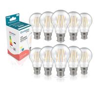 Crompton Lamps Filament GLS LED Bulb BC-B22d — 11W (100W), 2700K Warm White, Dimmable Crompton Lamps Filament GLS LED Bulb BC-B22d — 11W (100W), 2700K Warm White, Dimmable – 3-Pack Crompton Lamps Filament GLS LED Bulb BC-B22d — 11W (100W), 2700K Warm White, Dimmable – 10-Pack