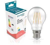 Crompton Lamps Filament GLS LED Bulb BC-B22d — 11W (100W), 2700K Warm White, Dimmable Crompton Lamps Filament GLS LED Bulb BC-B22d — 11W (100W), 2700K Warm White, Dimmable – 3-Pack Crompton Lamps Filament GLS LED Bulb BC-B22d — 11W (100W), 2700K Warm White, Dimmable – 10-Pack