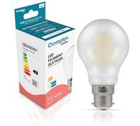 Crompton Lamps Filament GLS LED Light Bulb BC-B22d | 4.2W = 40W Equivalent | Warm White 2700K | Energy Efficient | Bayonet Lightbulb | Long Life 15000-Hrs | Pearl Glass