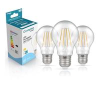 Crompton Lamps Filament GLS LED Bulb ES-E27 - 4.2W (40W) Cool White 4000K 15000h Clear Glass Crompton Lamps Filament GLS LED Bulb ES-E27 - 4.2W (40W) Cool White 4000K 15000h Clear Glass 3-Pack Crompton Lamps Filament GLS LED Bulb ES-E27 - 4.2W (40W) Cool White 4000K 15000h Clear Glass 10-Pack