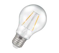 Crompton Lamps Filament GLS LED Light Bulb ES-E27 | 4.2W = 40W Incandescent | Warm White 2700K | Energy Efficient | Edison Screw Lightbulb | Long Life 15000-Hrs | Clear Glass