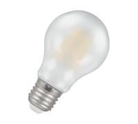 Crompton Lamps Filament GLS LED Light Bulb ES-E27 | 7.5W = 60W Equivalent | Cool White 4000K | Energy Efficient | Edison Screw Lightbulb | Long Life 15000-Hrs | Pearl Glass | Dimmable