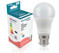 Crompton Lamps GLS LED Light Bulb BC-B22d | 9.5W = 75W Equivalent | Warm White 2700K | Energy Efficient | Bayonet Lightbulb | Long Life 15,000-Hrs | Dimmable | 3-Pack