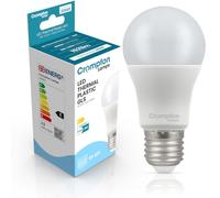 Crompton Lamps GLS LED E27 Bulb | 13W = 100W Equivalent | Cool White 4000K | Energy Efficient | Edison Screw Lightbulb | Long Life 15,000-Hrs | Bulbs for Lamps