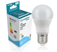 Crompton Lamps GLS LED Light Bulb ES-E27 | 9.5W = 75W Equivalent | Warm White 2700K | Energy Efficient | Edison Screw Lightbulb | Long Life 15,000-Hrs | 3-Pack