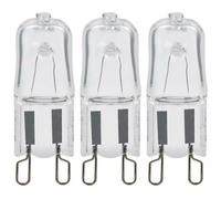 Crompton Lamps Halogen G9 Capsule 18W Dimmable Warm White Clear Energy Saver (3 Pack)