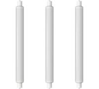 Crompton Lamps Led 284mm Double Ended Tubular 6W Scc-S15 Warm White Opal (40W Eqv) (3 Pack)