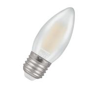 Crompton Lamps LED Candle 6.5W ES-E27 Dimmable Filament (60W Equivalent) 2700K Warm White Pearl 806lm ES Screw E27