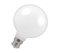 Crompton Lamps LED G95 Globe 7W BC-B22d Dimmable (60W Equivalent) 2700K Warm White Opal 806lm BC Bayonet B22 Large Light Bulb
