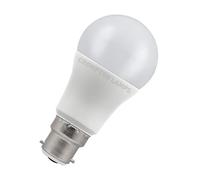 Crompton Lamps LED GLS 11W BC-B22d (75W Equivalent) 2700K Warm White Opal 1055lm BC Bayonet B22 A60 Frosted Thermal Plastic Light Bulb