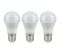 Crompton Lamps Led Gls 4.5W E27 Warm White Opal (40W Eqv) (3 Pack)