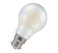 Crompton Lamps LED GLS 7.5W BC-B22d Dimmable Filament (60W Equivalent) 2700K Warm White Pearl 806lm BC Bayonet B22 Frosted Opal Light Bulb