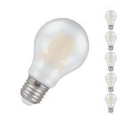 Crompton Lamps Led Gls 7.5W E27 Dimmable Filament (5 Pack) Pearl Cool White (60W Eqv)