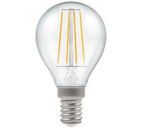Crompton 5W Warm White Dimmable LED Decorative Filament Golf Ball Bulb - Small Screw Cap
