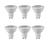 Crompton Lamps LED GU10 Spotlight Bulbs 3.5W | 6 Pack | Cool White 4000K | Energy Saving Light Bulbs for Ceiling Lights | 345 Lumens | Direct Replacement | GU10 LED Bulbs