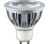 Crompton Lamps LED GU10 Spotlight Bulbs 5W | Dimmable | Warm White 3000K | Energy Saving Lightbulbs for Ceiling Lights | 520 Lumens | Direct Replacement | GU10 LED Bulb