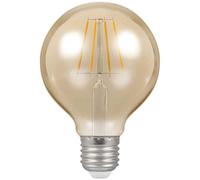 Crompton Lamps - LED Light Bulb - Antique-Bronze Filament - 5W E27 Dimmable Very Warm White
