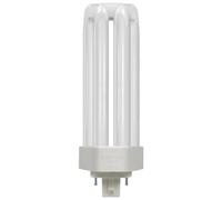 Crompton Lamps LED PLT-E 10W G24q Triple Turn TE-Type Direct to Mains (10W Equivalent) 3000K Warm White Opal 1300lm Universal 4-Pin Push Fit Light Bulb