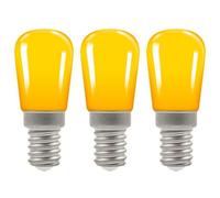 Crompton Lamps Led Pygmy 1.3W E14 Coloured Ip65 Yellow (3 Pack)