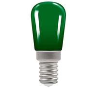 Crompton Lamps LED Pygmy 1.3W SES-E14 Coloured IP65 (15W Equivalent) Green 5lm SES Small Screw E14 Sign Festoon Outdoor Light Bulb