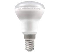 Crompton Lamps LED R39 Reflector 3W SES-E14 2700K Warm White 110° Opal 210lm R39 Spotlight Thermal Plastic Light Bulb