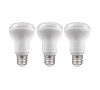 Crompton Lamps LED R63/R64 Reflector Bulb | 3 Pack | 7W = 60W Equivalent | Warm White 2700K | Energy-Saving LED Light Bulbs | Spotlight Bulbs for Ceiling & Accent Lighting
