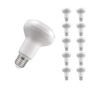 Crompton Lamps LED R80 Reflector 10W ES-E27 (100W Equivalent) 2700K Warm White 120° Opal 940lm ES Screw E27 Spotlight Light Bulb