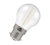 Crompton Lamps LED Golfball Bulb 4.5W B22 Harlequin White – IP65 Outdoor, 15,000 Hours (3 Pack)