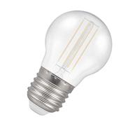 Crompton Lamps White LED Golfball Light Bulb 4.5W E27 Harlequin | IP65 Outdoor Lights LED Bulbs | Energy-Saving Replacement for 25W Bulbs | 15,000 Hours Life | for Festoon Lights Outdoor