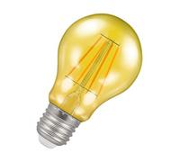 Crompton Lamps LED GLS 4.5W E27 Harlequin IP65 Yellow Translucent