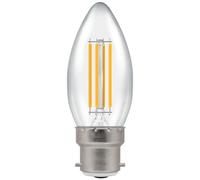 Crompton LED Candle Filament Clear 6.5W 2700K BC-B22d - CROM12769