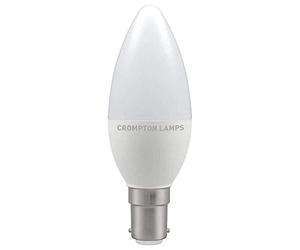 Crompton LED Candle Thermal Plastic 5.5W E27 Very Warm White Opal