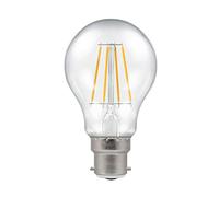 Crompton LED Dimmable Filament GLS Light Bulb Clear 5W B22 BC 2700K Warm White 40W Incandescent Bulb Equivalent 470 Lumens Energy Saving led Bulbs Bayonet LED Light Bulbs